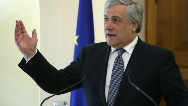 Avrupa Parlamentosu Başkanı Antonio Tajani - Sputnik Türkiye