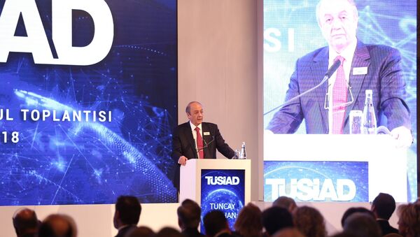 TÜSİAD Yüksek İstişare Konseyi Başkanı Tuncay Özilhan - Sputnik Türkiye