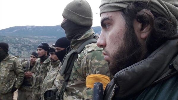 TSK, Zeytin Dalı Harekatı'nda Özgür Suriye Ordusu'yla (ÖSO) ilerliyor. - Sputnik Türkiye