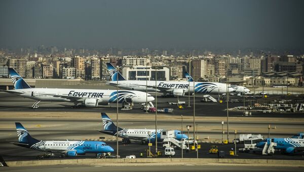 Egypt Air Mısır Havayolları Kahire Havaalanı - Sputnik Türkiye