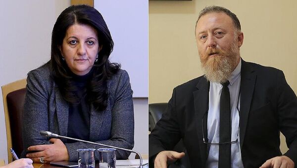 Pervin Buldan, Sezai Temelli, HDP - Sputnik Türkiye
