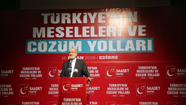 Saadet Partisi Genel Başkanı Temel Karamollaoğlu - Sputnik Türkiye
