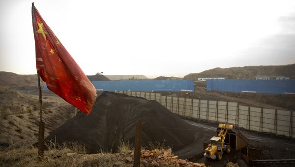 Çin-Kömür madeni - Sputnik Türkiye