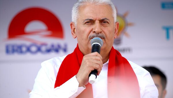 AK Parti Genel Başkanvekili ve Başbakan Binali Yıldırım - Sputnik Türkiye