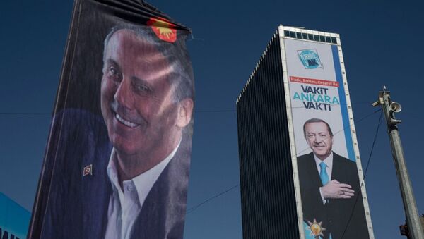 İnce - Erdoğan - Sputnik Türkiye
