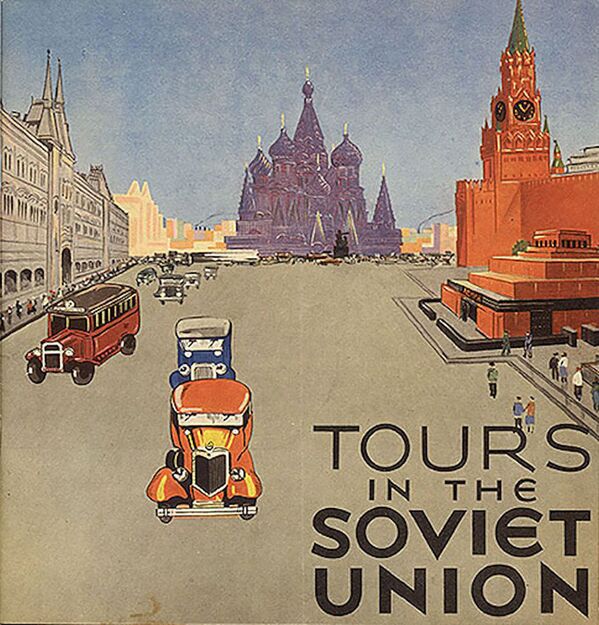 Yurtdışında Sovyetler Birliği tanıtım posterleri - Sputnik Türkiye