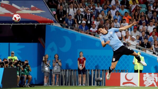 2018 FIFA Dünya Kupası, son 16 turu, Uruguaylı Cavani'den Portekiz'in kalesine - Sputnik Türkiye