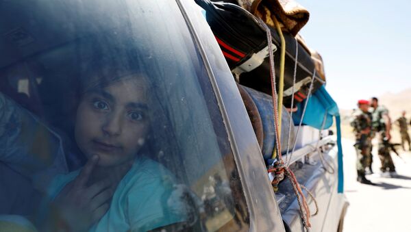Lübnan'dan Suriye'ye dönen mülteciler - Sputnik Türkiye