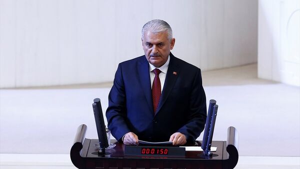 Binali Yıldırım, 3. turda 335 oyla Meclis Başkanı seçildi - Sputnik Türkiye