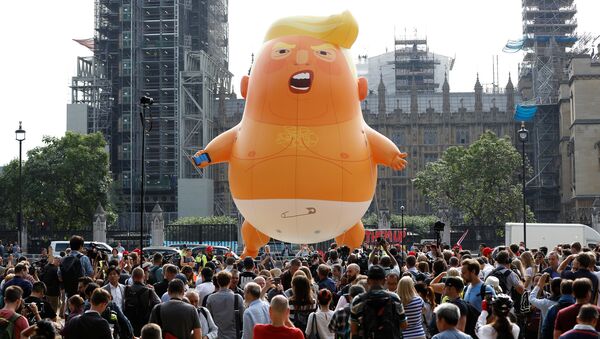 Bebek Trump balonu - Sputnik Türkiye