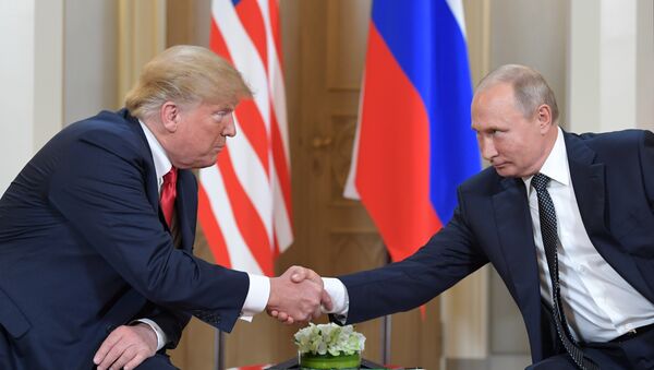 ABD Başkanı Donald Trump- Rusya lideri Vladimir Putin - Sputnik Türkiye