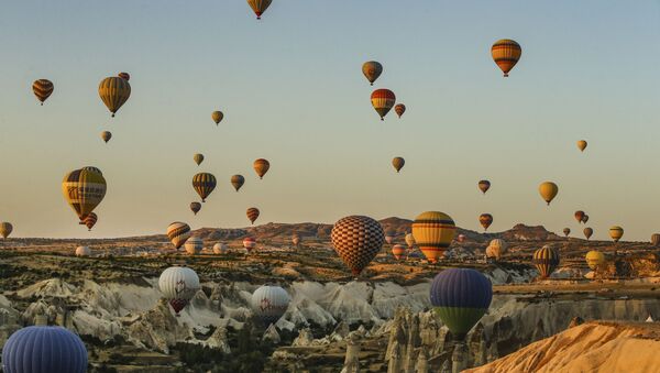 Kapadokya’da balon turu  - Sputnik Türkiye