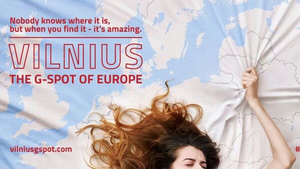 'Avrupa'nın G noktası Vilnius' reklamının posteri - Sputnik Türkiye