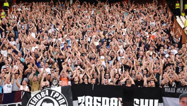 Partizan-Beşiktaş maçlarına konuk takım taraftarları alınmayacak - Sputnik Türkiye