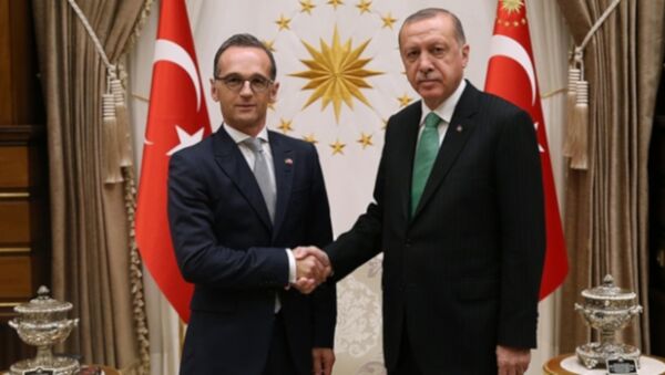 Erdoğan-Maas - Sputnik Türkiye