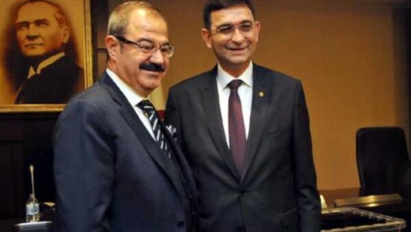 GSO Danışma Kurulu Başkanı Abdulkadir Konukoğlu ve GSO Meclis Başkanı Adil Sani Konukoğlu’ - Sputnik Türkiye