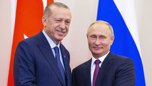Soçi'de Putin ile Erdoğan'dan İdlib'de silahsız bölge açıklaması - Sputnik Türkiye