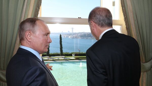 Putin - Erdoğan boğaz - Sputnik Türkiye