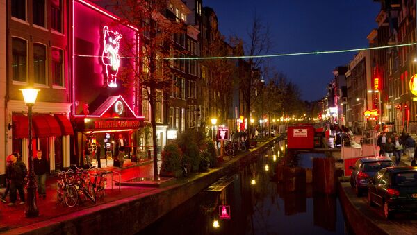 Amsterdam- Red Light District - Sputnik Türkiye