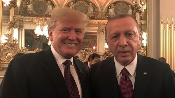 Recep Tayyip Erdoğan - Donald Trump - Sputnik Türkiye