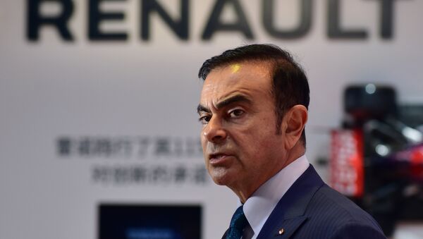 Nissan, Renault ve Mitsubishi ortaklığı CEO'su Carlos Ghosn - Sputnik Türkiye