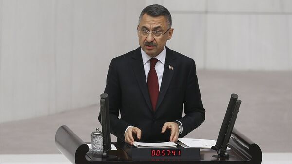 Cumhurbaşkanı Yardımcısı Oktay: Gündemimizde terör koridorunu parçalamak var - Sputnik Türkiye