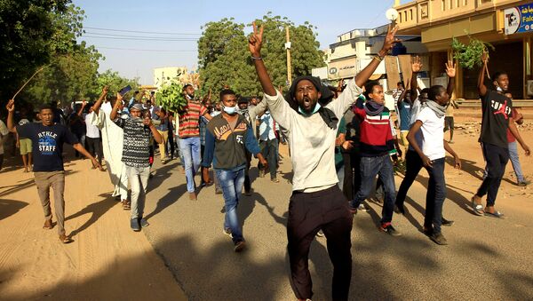 Sudan'da protesto - Sputnik Türkiye