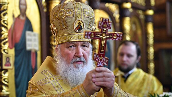 Rus Ortodoks Kilisesi lideri Patrik Kirill - Sputnik Türkiye