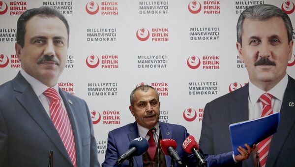 Büyük Birlik Partisi (BBP) İstanbul İl Başkanı Yaşar Sayan - Sputnik Türkiye