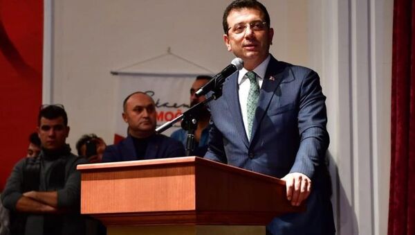 Cumhuriyet Halk Partisi (CHP) İstanbul Büyükşehir Belediye Başkan Adayı Ekrem İmamoğlu - Sputnik Türkiye