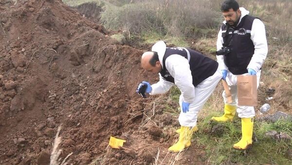 'Palu ailesi' olayı kapsamında yapılan kazı çalışmalarında bir kemik bulundu - Sputnik Türkiye