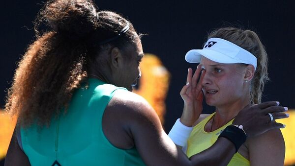 ABD’li tenisçi Serena Williams ve Ukraynalı rakibi Dayana Yastremska - Sputnik Türkiye