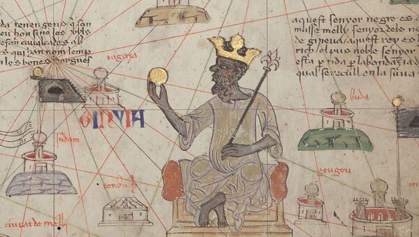 Mansa Musa en el Atlas Catalán - Sputnik Türkiye