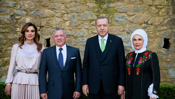 Erdoğan, Ürdün Kralı 2. Abdullah ile bir araya geldi - Sputnik Türkiye