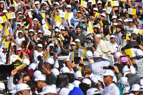 Papa Francis Birleşik Arap Emirlikleri'nde - Sputnik Türkiye