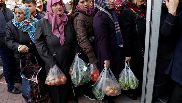 sebze, meyve, tanzim satış, alışveriş - Sputnik Türkiye