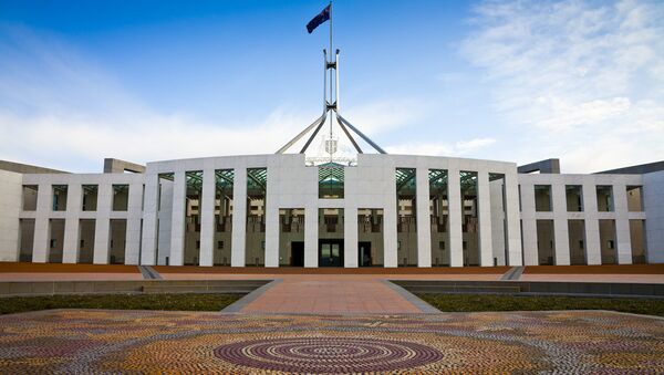 Canberra'daki Avustralya parlamentosu - Sputnik Türkiye