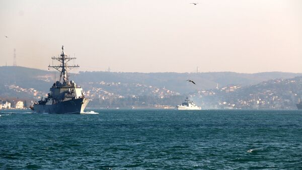 ABD ve Rus savaş gemileri - Sputnik Türkiye
