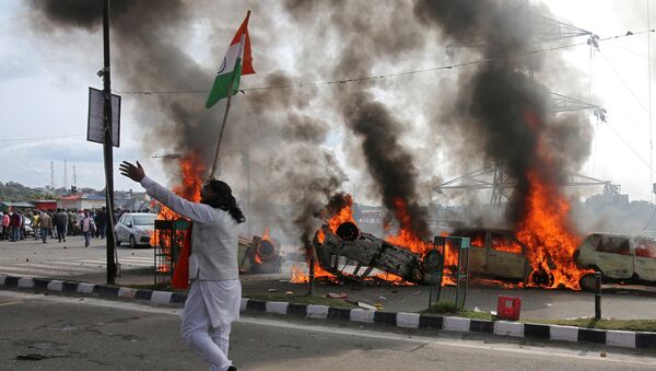 Pakistan, Cammu Keşmir saldırısı nedeniyle Hindistan'da protesto edildi - Sputnik Türkiye