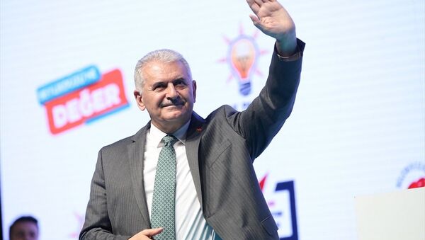 AK Parti İstanbul Büyükşehir Belediye Başkan adayı Binali Yıldırım - Sputnik Türkiye