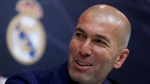 Zinedine Zidane Real Madrid'e geri döndü - Sputnik Türkiye