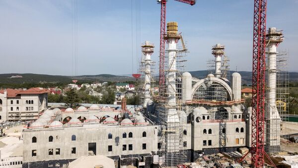 Строительство Соборной мечети в Симферополе - Sputnik Türkiye