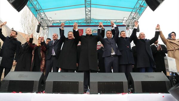 Cumhurbaşkanı Erdoğan- Ankara Gölbaşı açılış töreni - Sputnik Türkiye