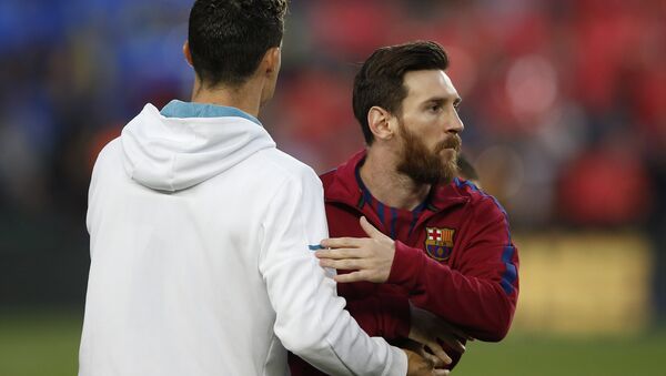 Lionel Messi ve Cristiano Ronaldo - Sputnik Türkiye