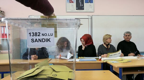 Yerel Seçim 2019, sandık, oy - Sputnik Türkiye
