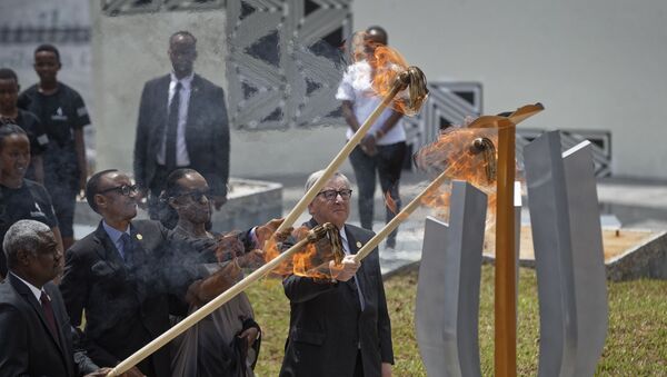Ruanda Soykırımının 25. yılı anma töreni - Sputnik Türkiye