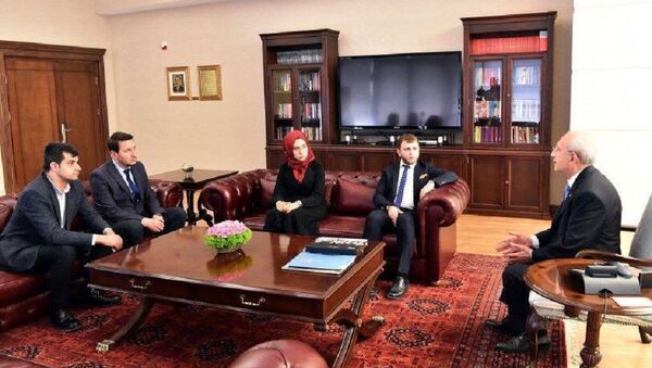 Genç İmam Hatipliler Derneği, Kemal Kılıçdaroğlu, ziyaret - Sputnik Türkiye