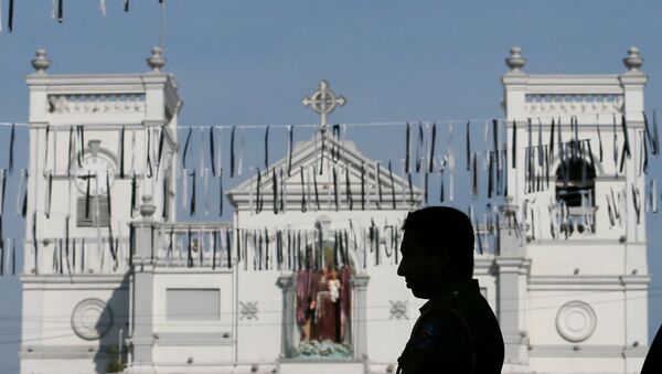 Sri Lanka'daki saldırıların hedeflerinden biri olan St. Anthony's Kilisesi - Sputnik Türkiye