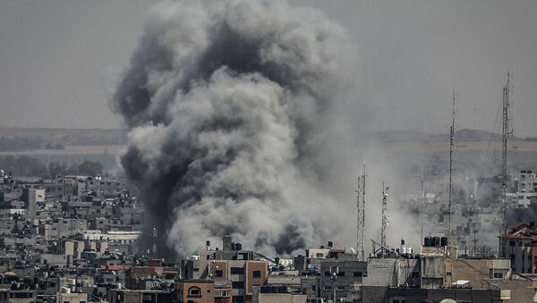  İsrail'in Gazze'ye yönelik saldırıları - Sputnik Türkiye