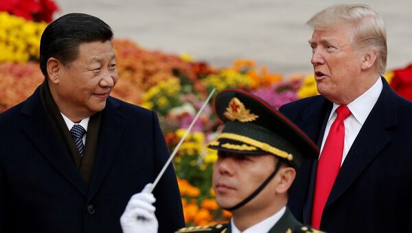 Çin Devlet Başkanı Şi Cinping ve ABD Başkanı Donald Trump - Sputnik Türkiye